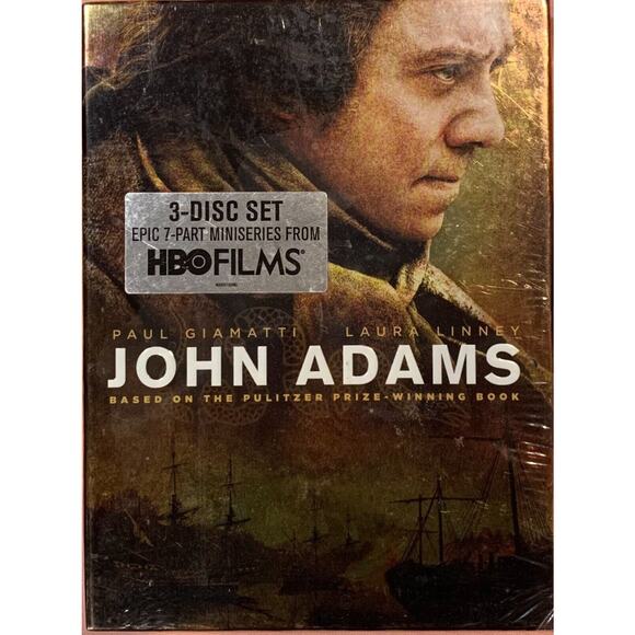 John Adams Sealed Miniseries DVD Set Patriot Starring Paul Giamatti Laura Linney - Picture 1 of 2